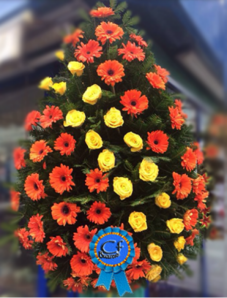 Coroana funerara din Gerbera